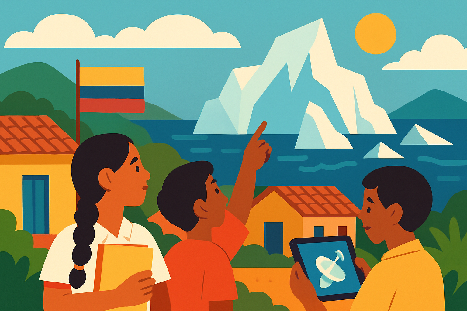 Un iceberg gigantesco viajó más de mil kilómetros desde Groenlandia y ya comienza a fragmentarse en el Atlántico.